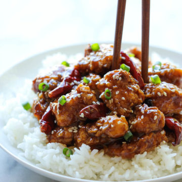 Lighter General Tso’s Chicken