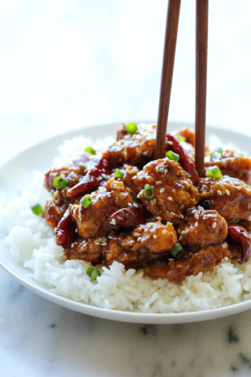 Lighter General Tso’s Chicken