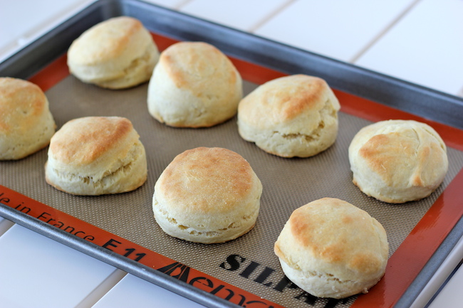 Buttermilk Biscuits with Maple Sausage Gravy - Homemade biscuits are so much easier to make than you think!