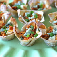Buffalo Chicken Cups