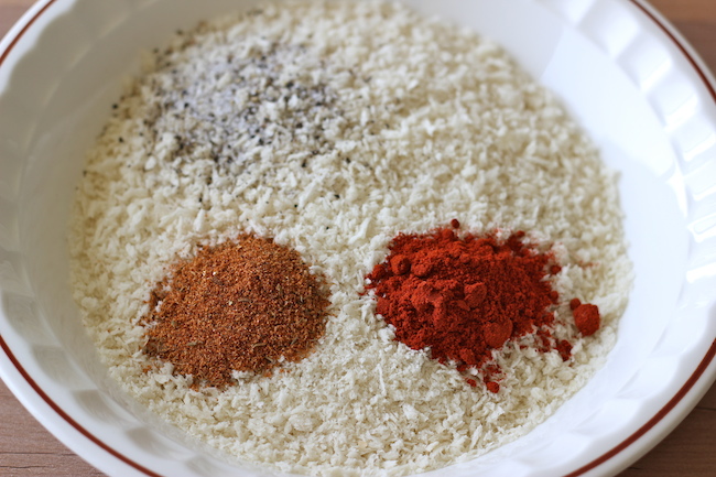 Oven-Fried Chicken with Homemade Coleslaw - These chicken thighs are so crisp, no one will believe you when you tell them it's been baked!