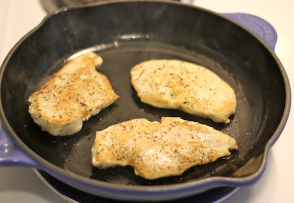 Chicken Caesar Ciabatta Sandwiches - You won't believe how easy it is to make caesar dressing from scratch. And it tastes 1000x better too!