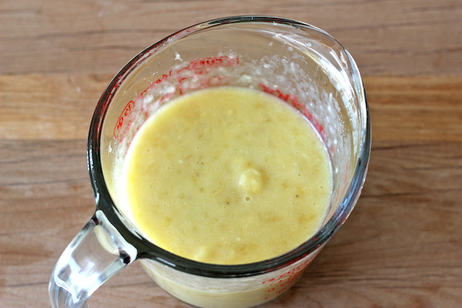 Banana Bread Kit Kat Muffins - The perfect way to use up those lingering bananas for an indulgent breakfast muffin!