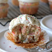 Homemade Funfetti Cupcakes