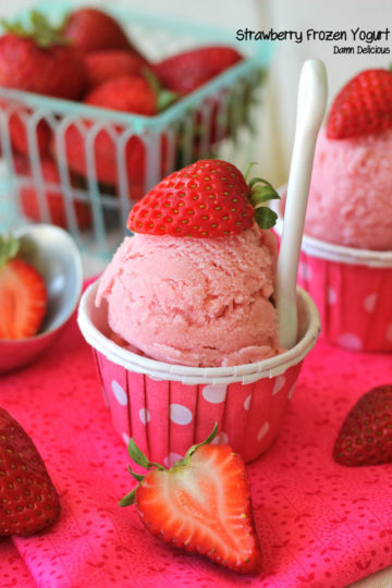 Strawberry Frozen Yogurt
