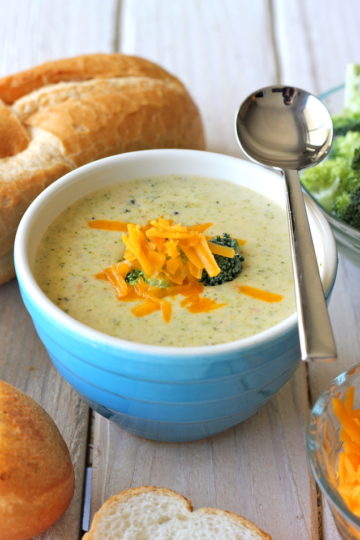 Cream of Broccoli Cheese Soup