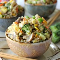 Quinoa Veggie "Fried Rice"