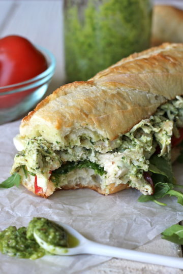 Chicken Pesto Sandwich