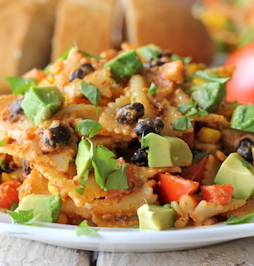 Spicy Chipotle Pesto Pasta