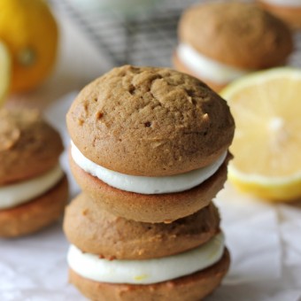 Gingerbread Whoopie Pies