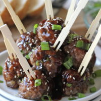 Hoisin Asian Meatballs