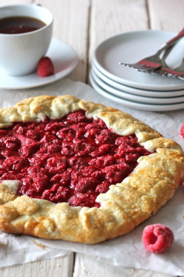 Raspberry Galette