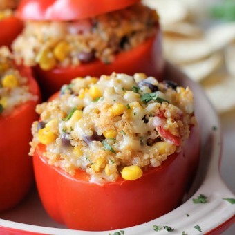 Quinoa Stuffed Bell Peppers