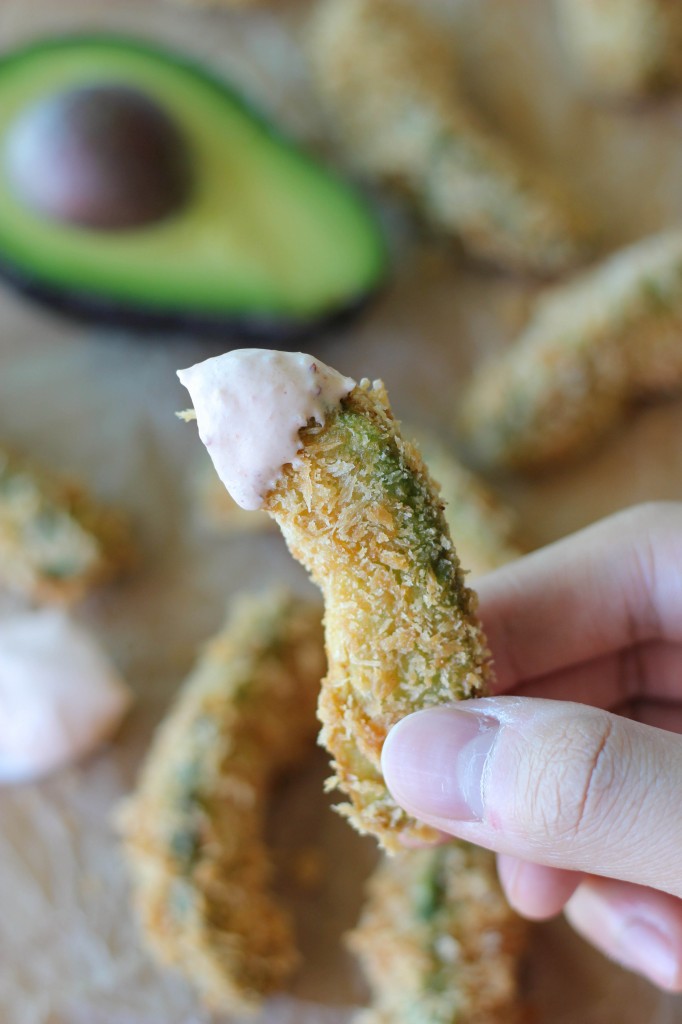 Fried Avocado with Chipotle Cream Sauce - The only way to eat an avocado is when they’re deep fried!