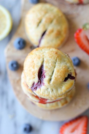 Blueberry Lemon Donuts