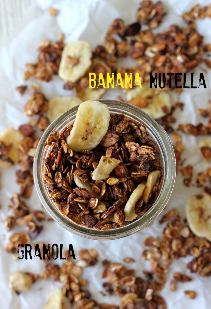 Banana Nutella Granola