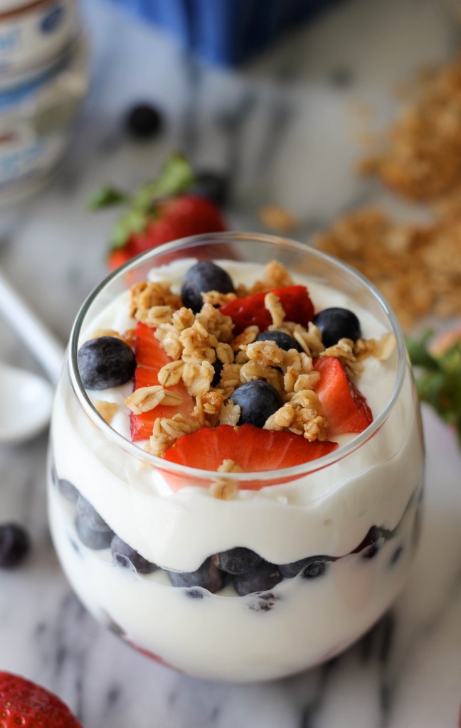 Greek Yogurt Berry Parfaits - Yopa! Greek yogurt is a delicious, new addition to my healthy lifestyle!
