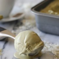 Green Tea Coconut Ice Cream