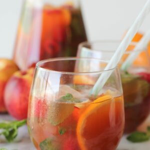 Raspberry Peach Iced Tea