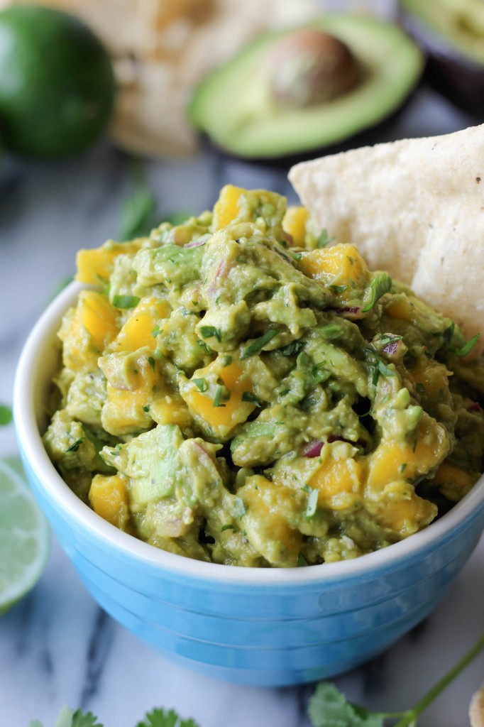 Sriracha Guacamole - A fun twist on traditional guacamole with added sweetness and Sriracha spiciness!