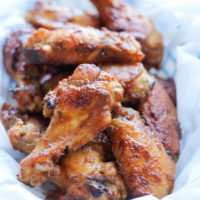Baked Apple Butter Brown Sugar Wings