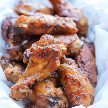 Baked Apple Butter Brown Sugar Wings