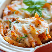 Red Pepper Pasta Bake