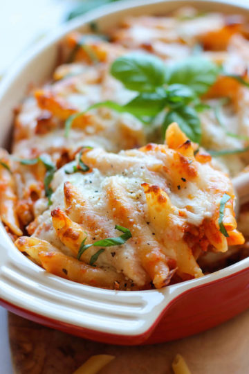 Red Pepper Pasta Bake