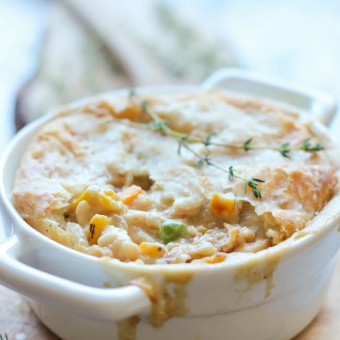 Leftover Thanksgiving Turkey Pot Pie