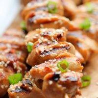 Chicken Teriyaki Kabobs