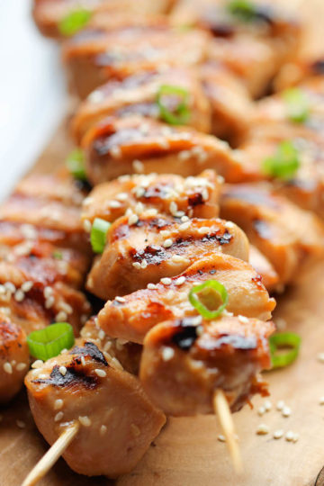 Chicken Teriyaki Kabobs
