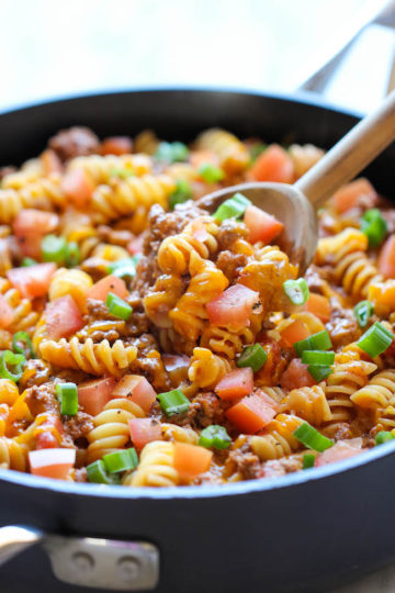 One Pot Cheeseburger Casserole
