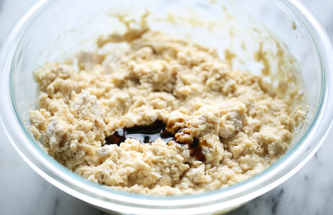 Blueberry Vanilla Muffins - These light and airy muffins are loaded with juicy blueberries and extra vanilla goodness!