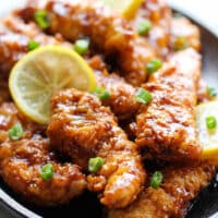 Asian Lemon Chicken Tenders