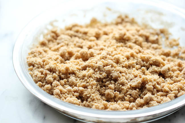 Coffee Cake Muffins - The classic coffee cake is transformed into a convenient muffin, loaded with a mile-high crumb topping!
