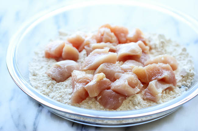 Asian Honey Chicken - A take-out favorite that you can easily make right at home - and the homemade version tastes a million times better!