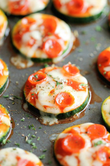 Zucchini Pizza Bites
