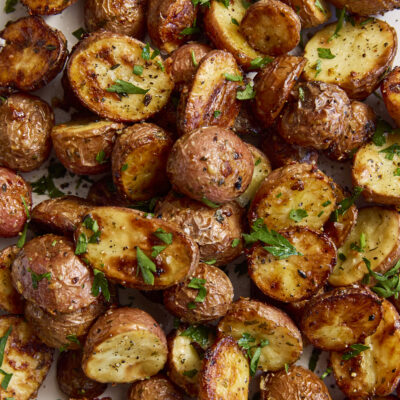 Garlic Parmesan Roasted Potatoes