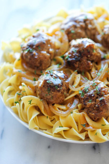 Salisbury Steak Meatballs
