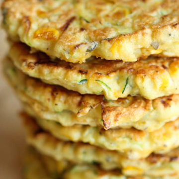 Zucchini Corn Pancakes