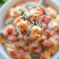Spinach Tomato Tortellini