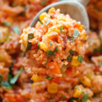 One Pot Mexican Rice Casserole