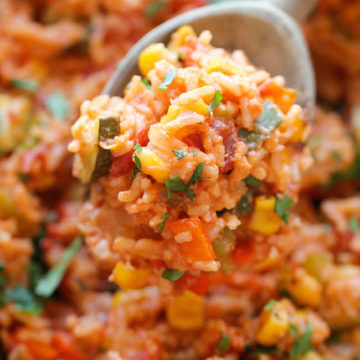 One Pot Mexican Rice Casserole