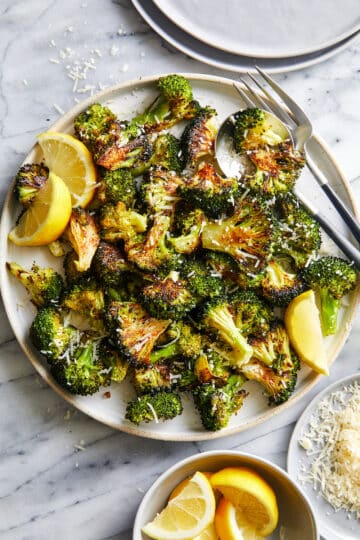 Garlic Parmesan Roasted Broccoli