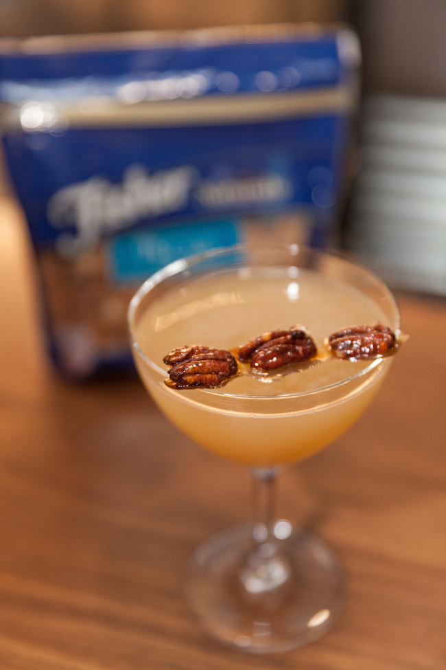 Pumpkin Pecan Baked Brie - The easiest baked brie ever! All you need is 5 min prep, but be warned that you'll probably want to make this all year long!