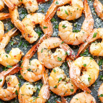 Garlic Parmesan Roasted Shrimp