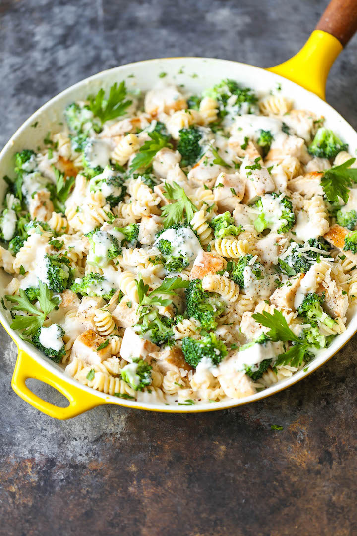 Chicken and Broccoli Alfredo