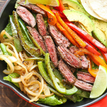 Steak Fajita Salad