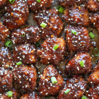 Sticky Garlic Chicken Bites