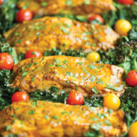 One Pan Salmon and Veggies